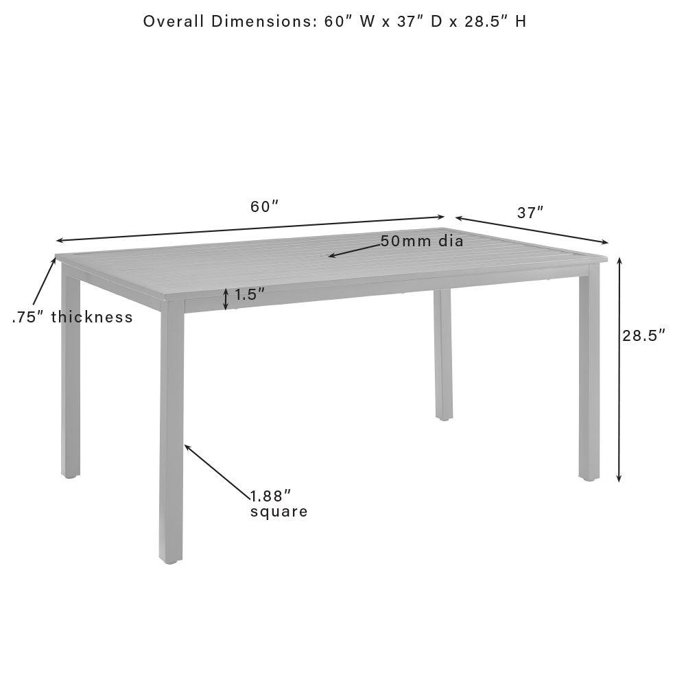 Hansen Outdoor Dining Table