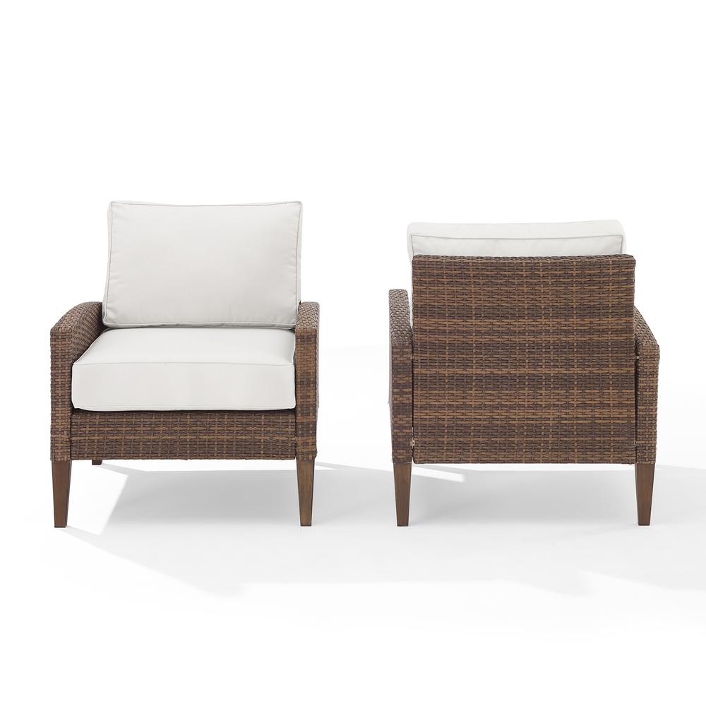 Capella 2Pc Wicker Outdoor Chair Set – 2 Armchairs