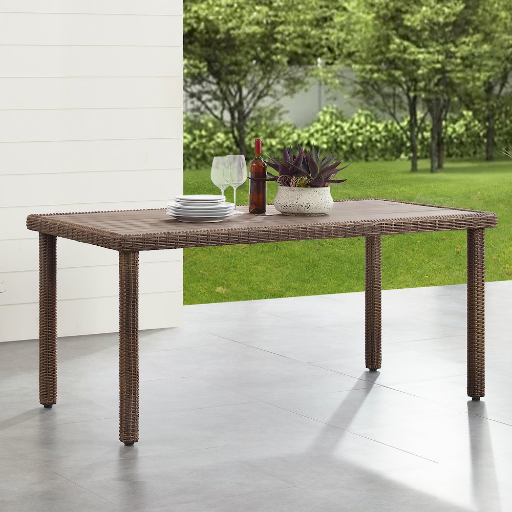 Bradenton Wicker Outdoor Dining Table