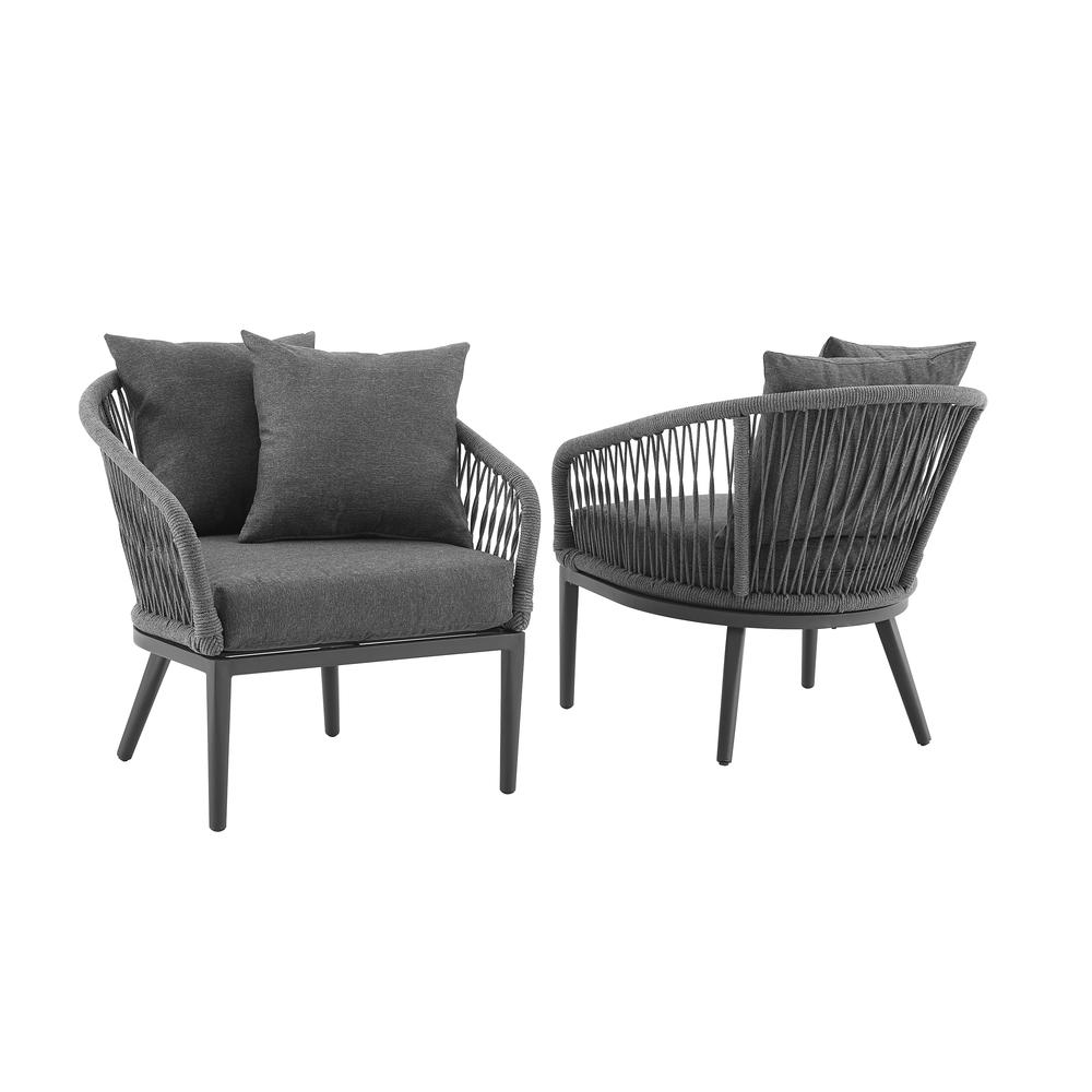 Dover 2Pc Indoor Outdoor Chair Set – 2 Armchairs