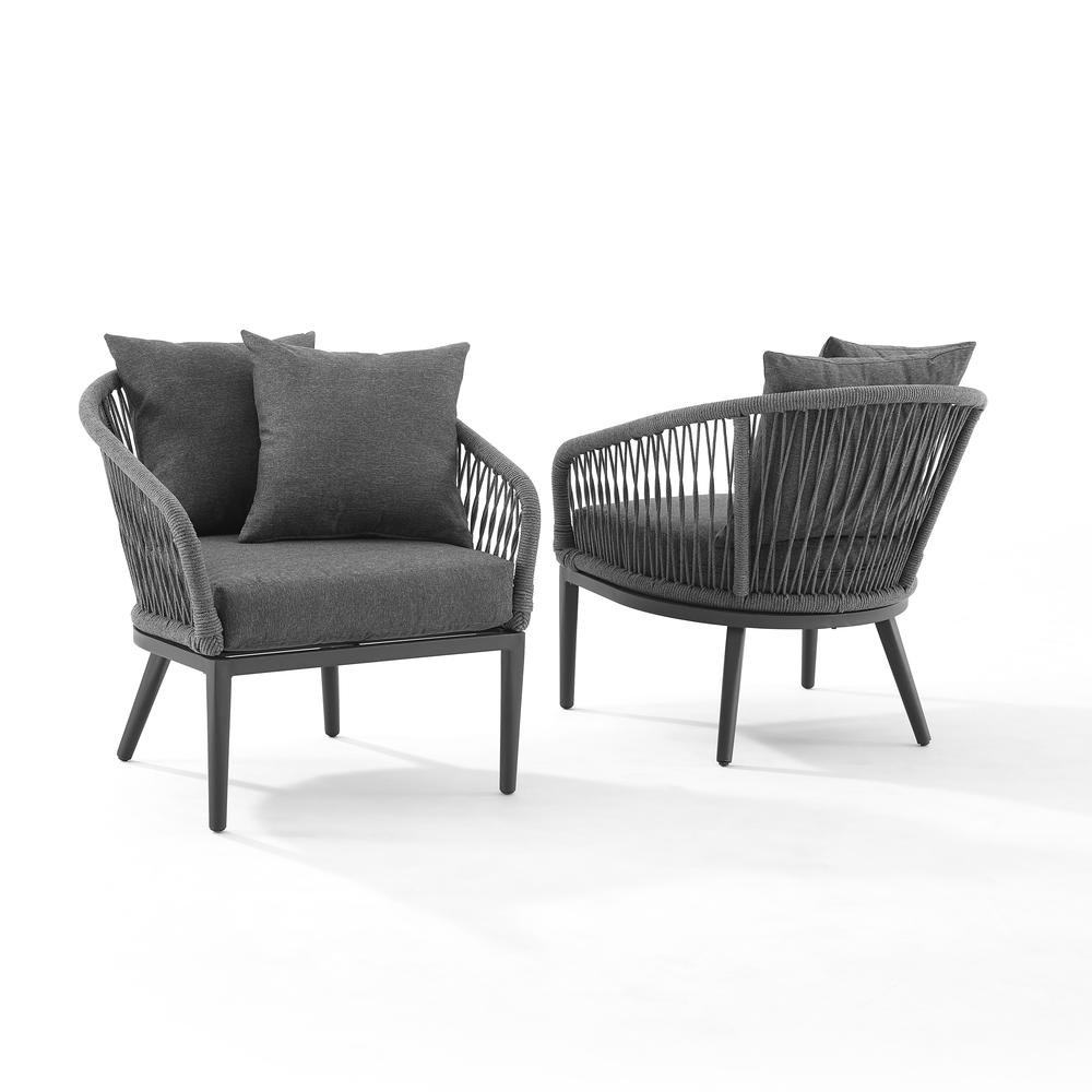 Dover 2Pc Indoor Outdoor Chair Set – 2 Armchairs