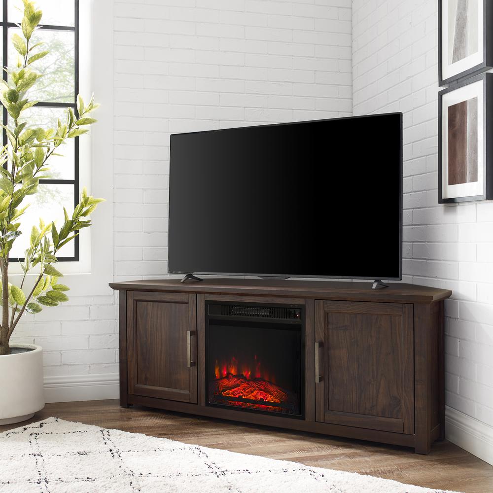 Camden Corner Fireplace Tv Stand For 65+ Inch Tv