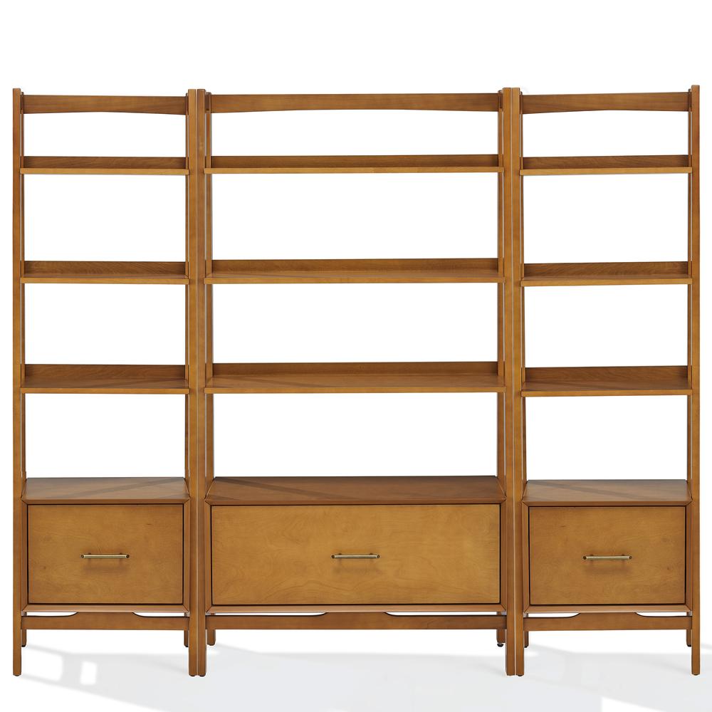 Landon 3-Piece Etagere Bookcase Set – Large Etagere & 2 Small Etageres