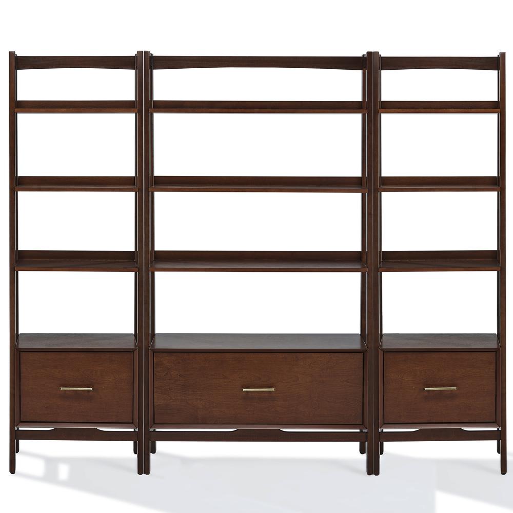 Landon 3-Piece Etagere Bookcase Set – Large Etagere & 2 Small Etageres