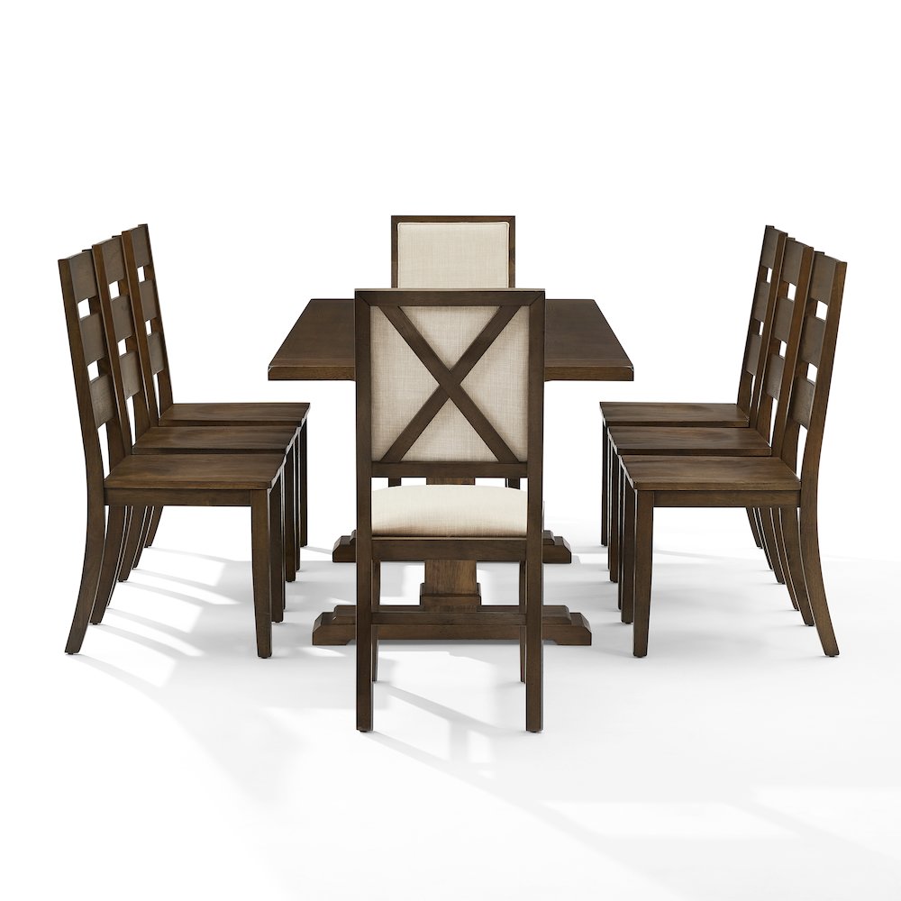 6 Ladder-Back Chairs