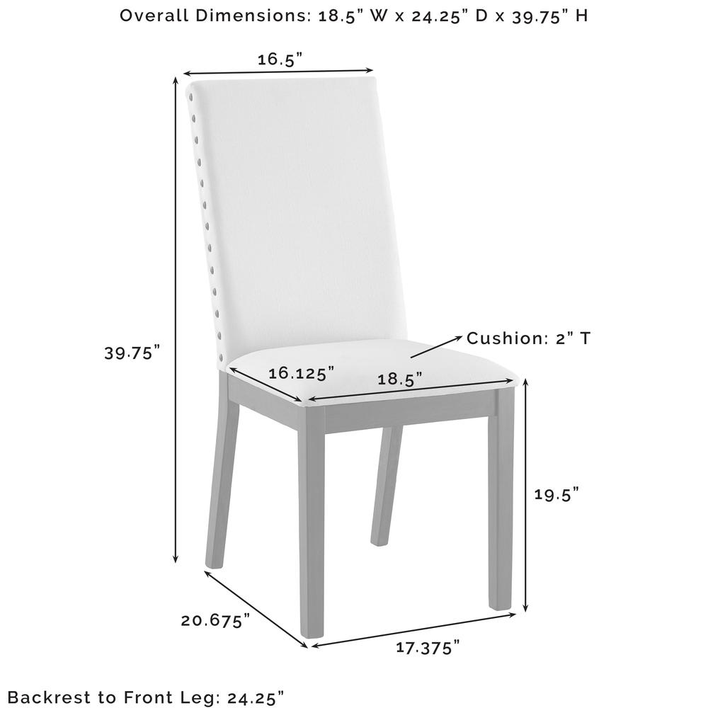 Hayden 4-Piece Upholstered Dining Chair Set – 4 Chairs