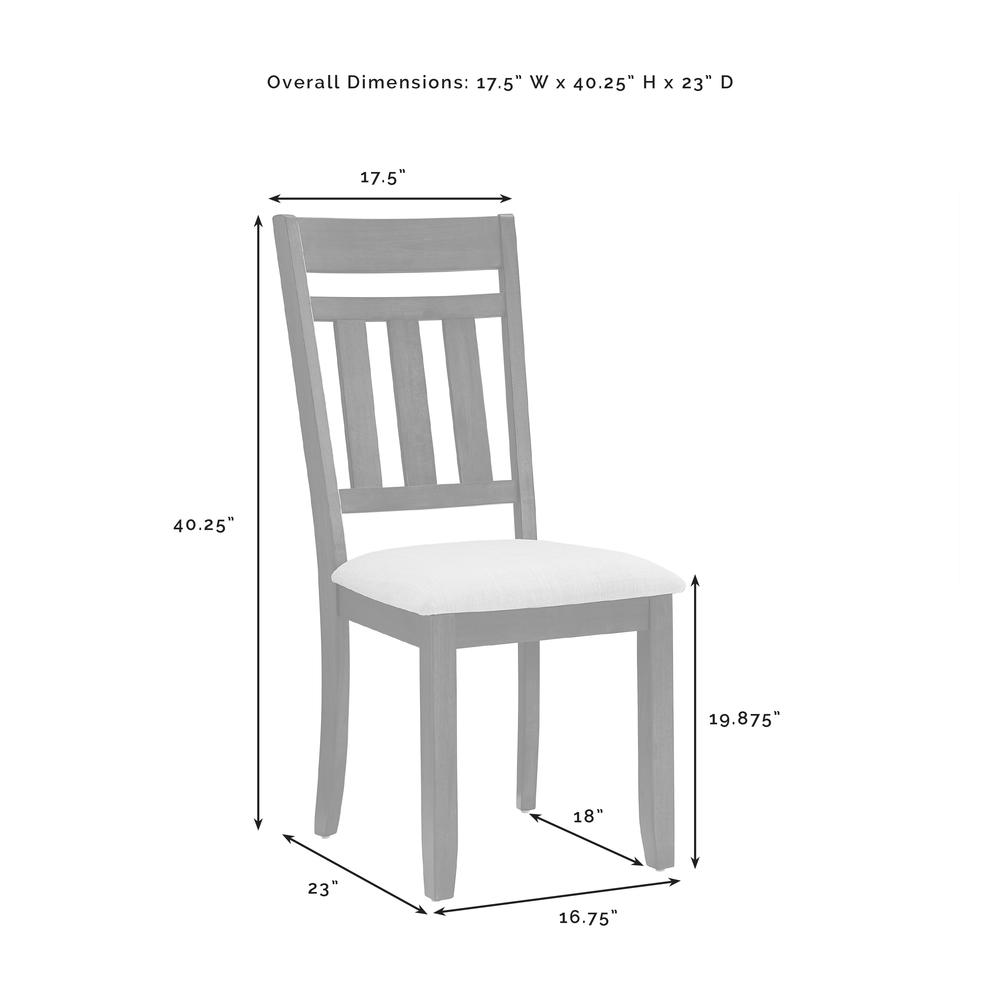 Hayden 4-Piece Slat Back Dining Chair Set – 4 Chairs