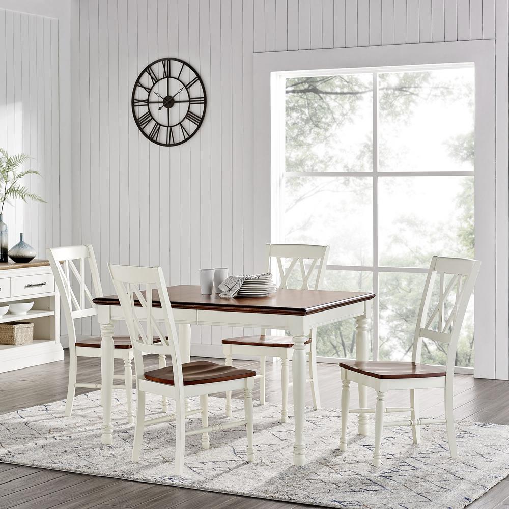Shelby 5-Piece Dining Table Set For 4 – Table & 4 Chairs