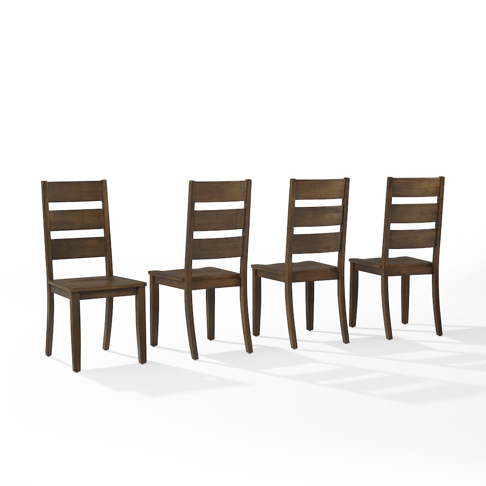 Joanna 4-Piece Ladder-Back Dining Chair Set – 4 Chairs