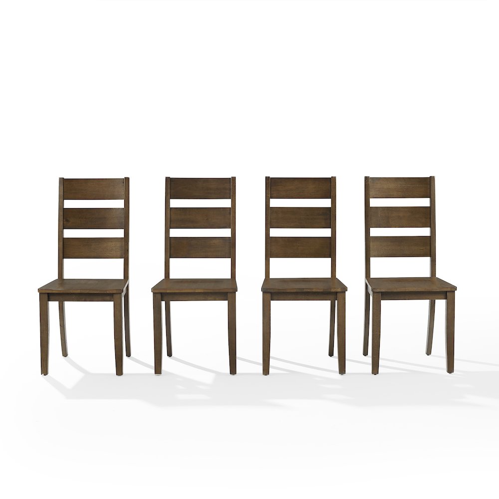 Joanna 4-Piece Ladder-Back Dining Chair Set – 4 Chairs