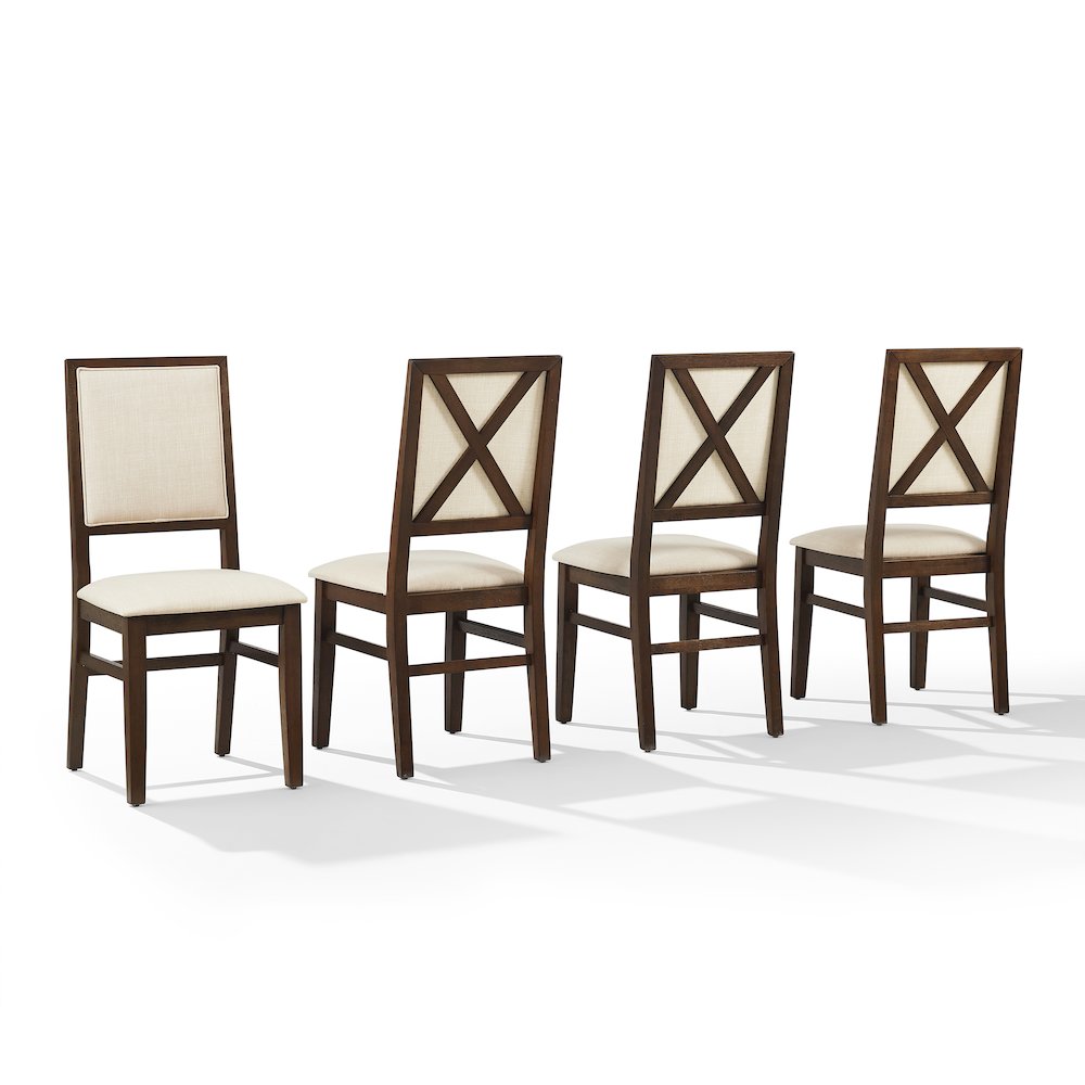 Joanna 4-Piece Upholstered Back Dining Chair Set – 4 Chairs