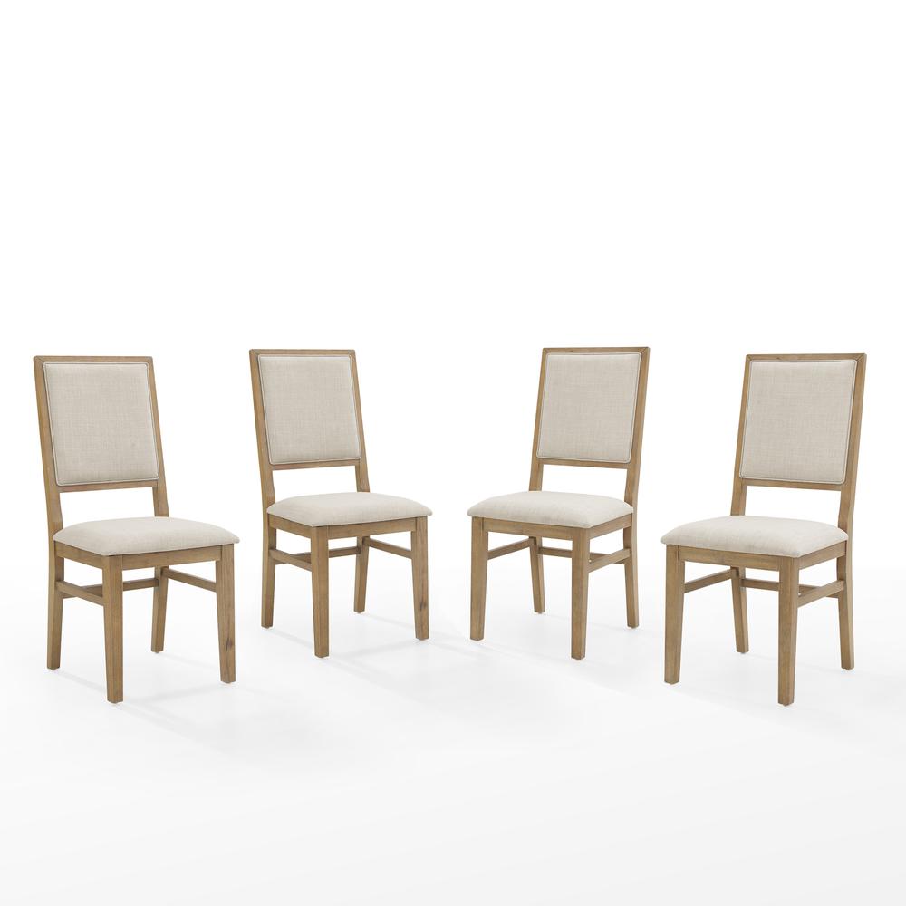 Joanna 4-Piece Upholstered Back Dining Chair Set – 4 Chairs