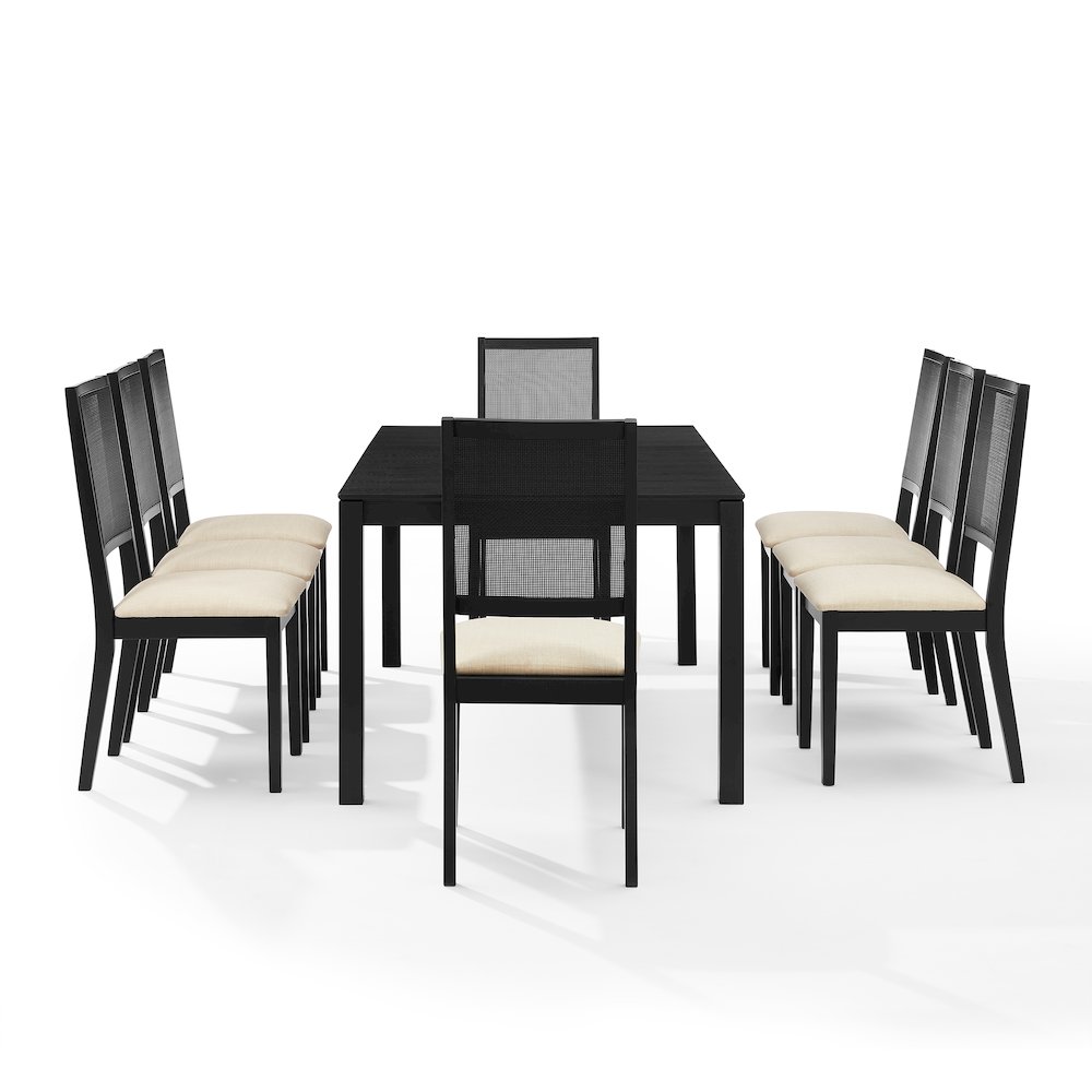 Greer 9-Piece Dining Table Set For 8 – Table & 8 Chairs