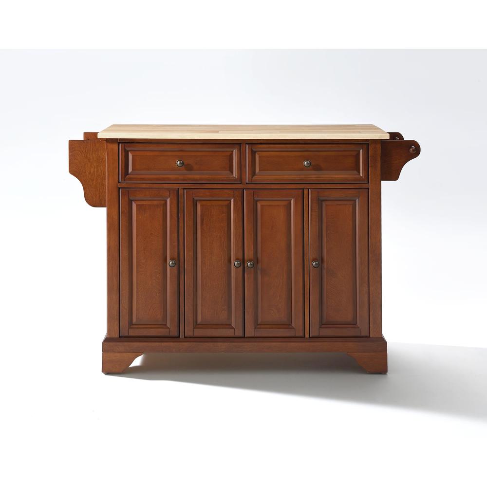 Lafayette Wood Top Full Size Kitchen Island/Cart