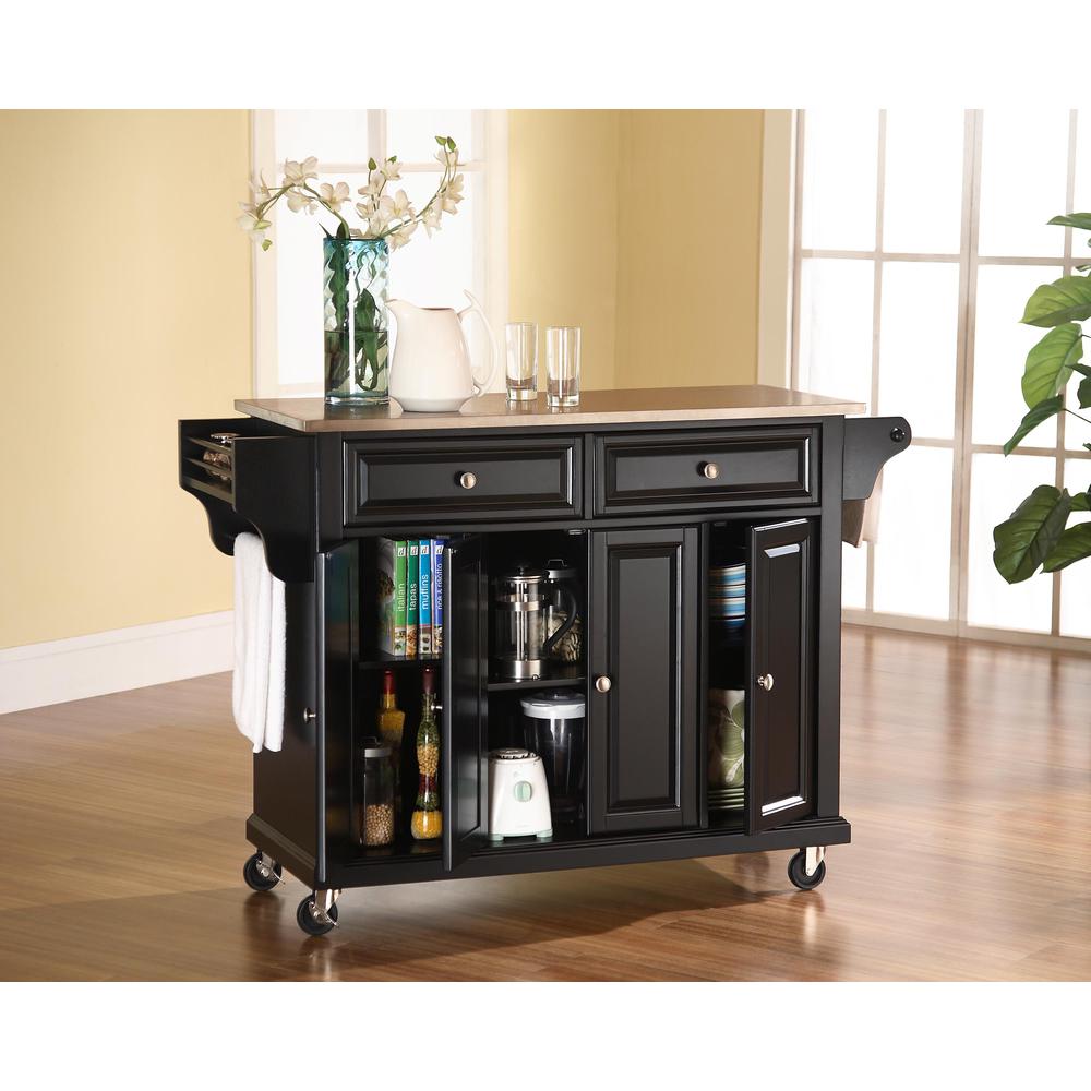 Full Size Stainless Steel Top Kitchen Cart
