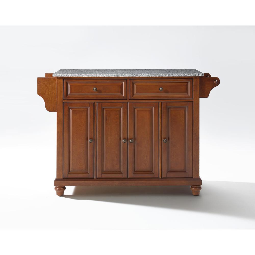 Cambridge Granite Top Full Size Kitchen Island/Cart