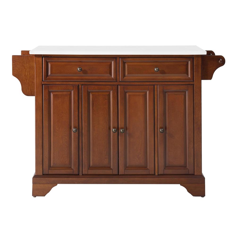 Lafayette Stone Top Full Size Kitchen Island/Cart