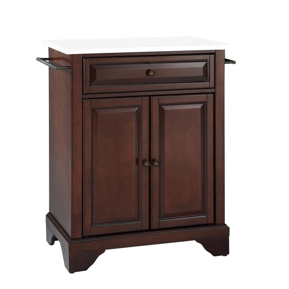 Lafayette Stone Top Portable Kitchen Island/Cart