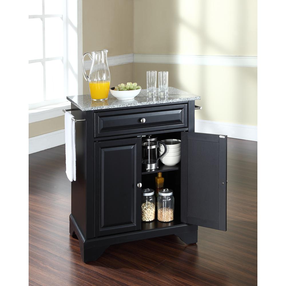 Lafayette Granite Top Portable Kitchen Island/Cart