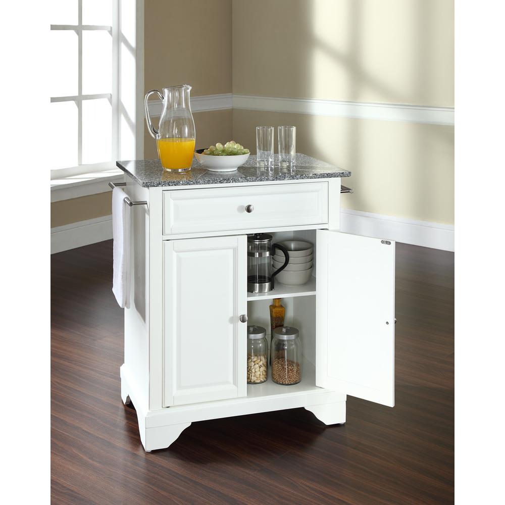 Lafayette Granite Top Portable Kitchen Island/Cart