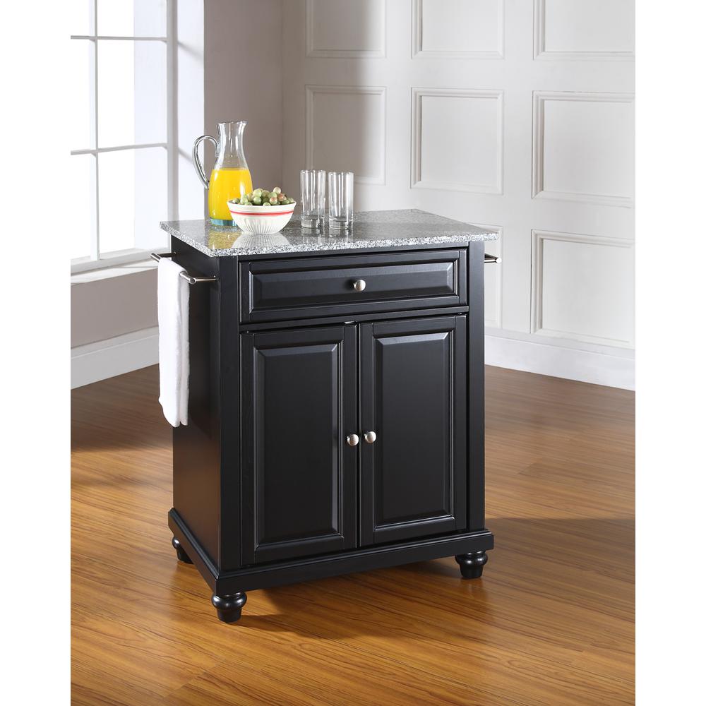 Cambridge Granite Top Portable Kitchen Island/Cart