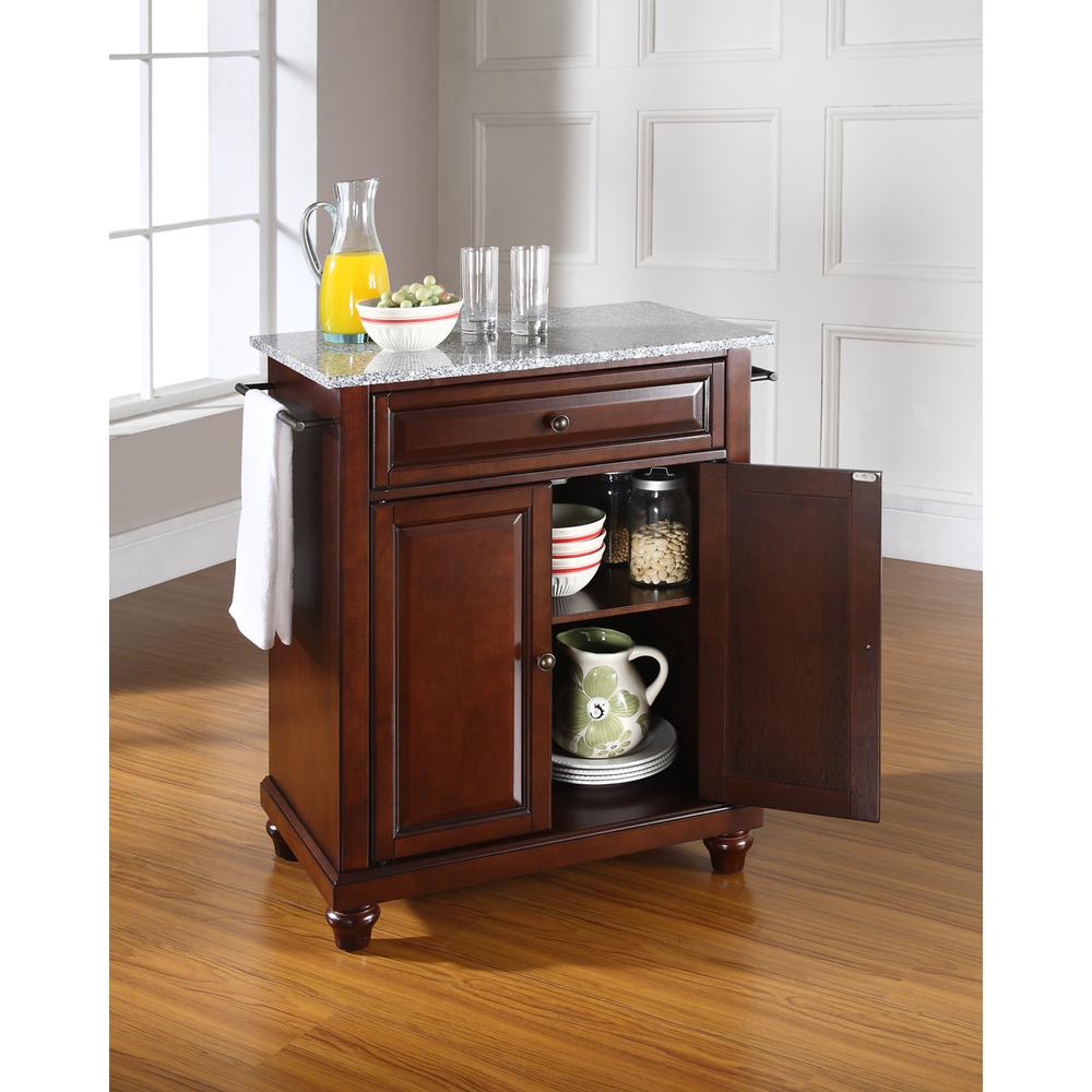 Cambridge Granite Top Portable Kitchen Island/Cart