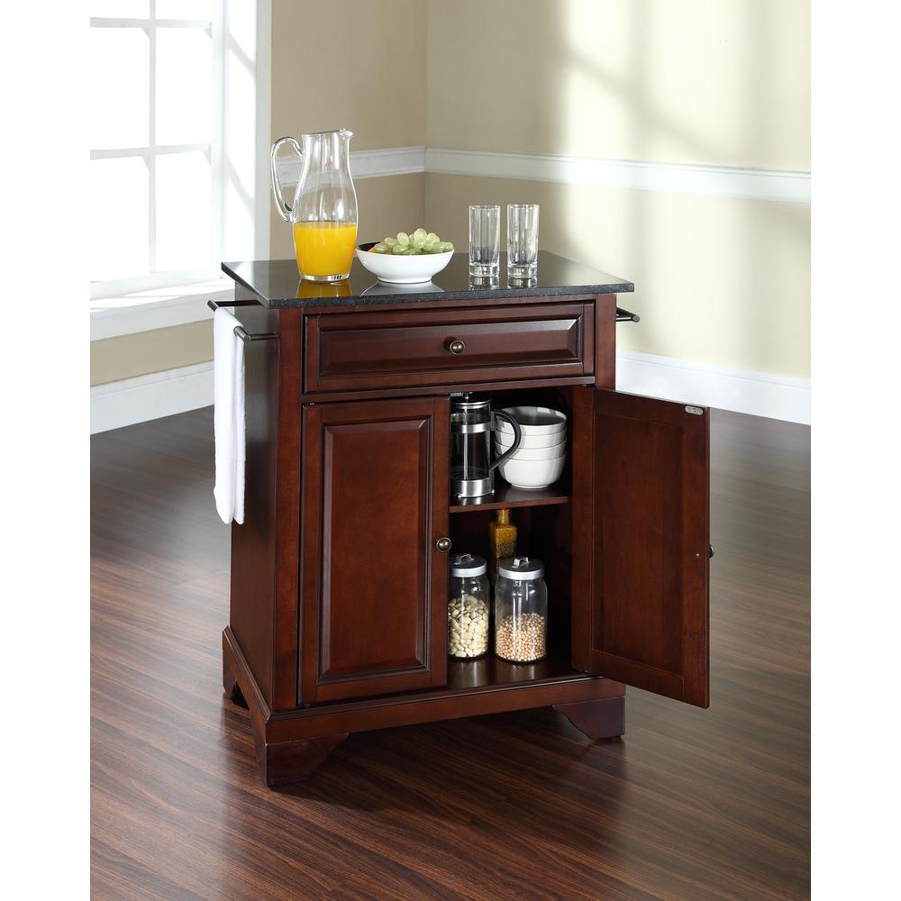 Lafayette Granite Top Portable Kitchen Island/Cart