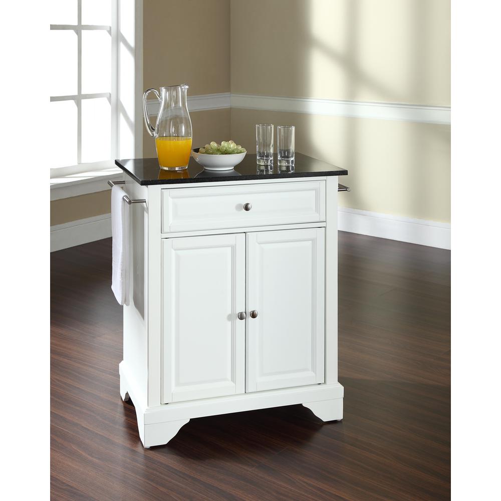 Lafayette Granite Top Portable Kitchen Island/Cart