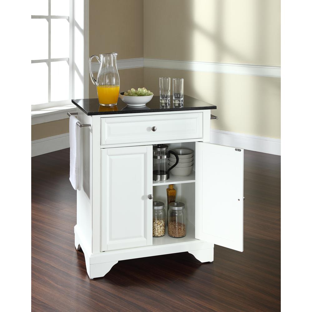 Lafayette Granite Top Portable Kitchen Island/Cart