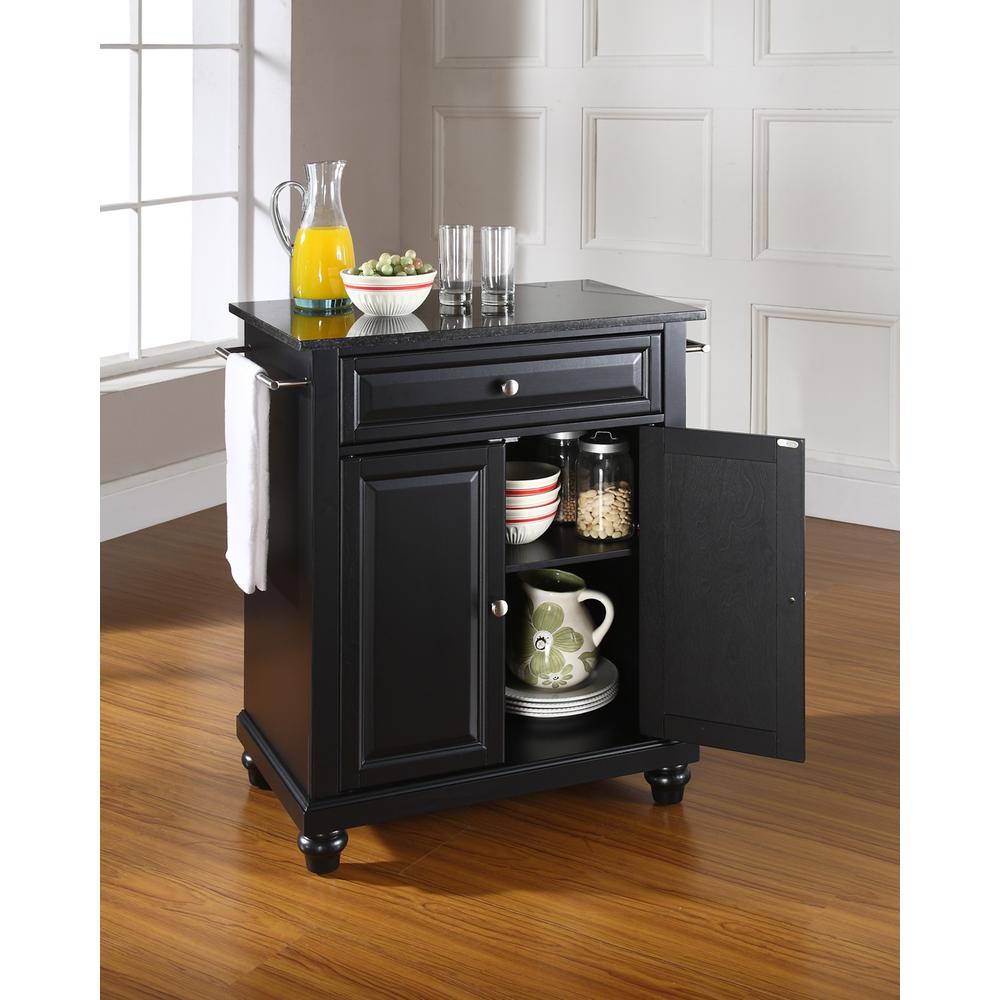 Cambridge Granite Top Portable Kitchen Island/Cart