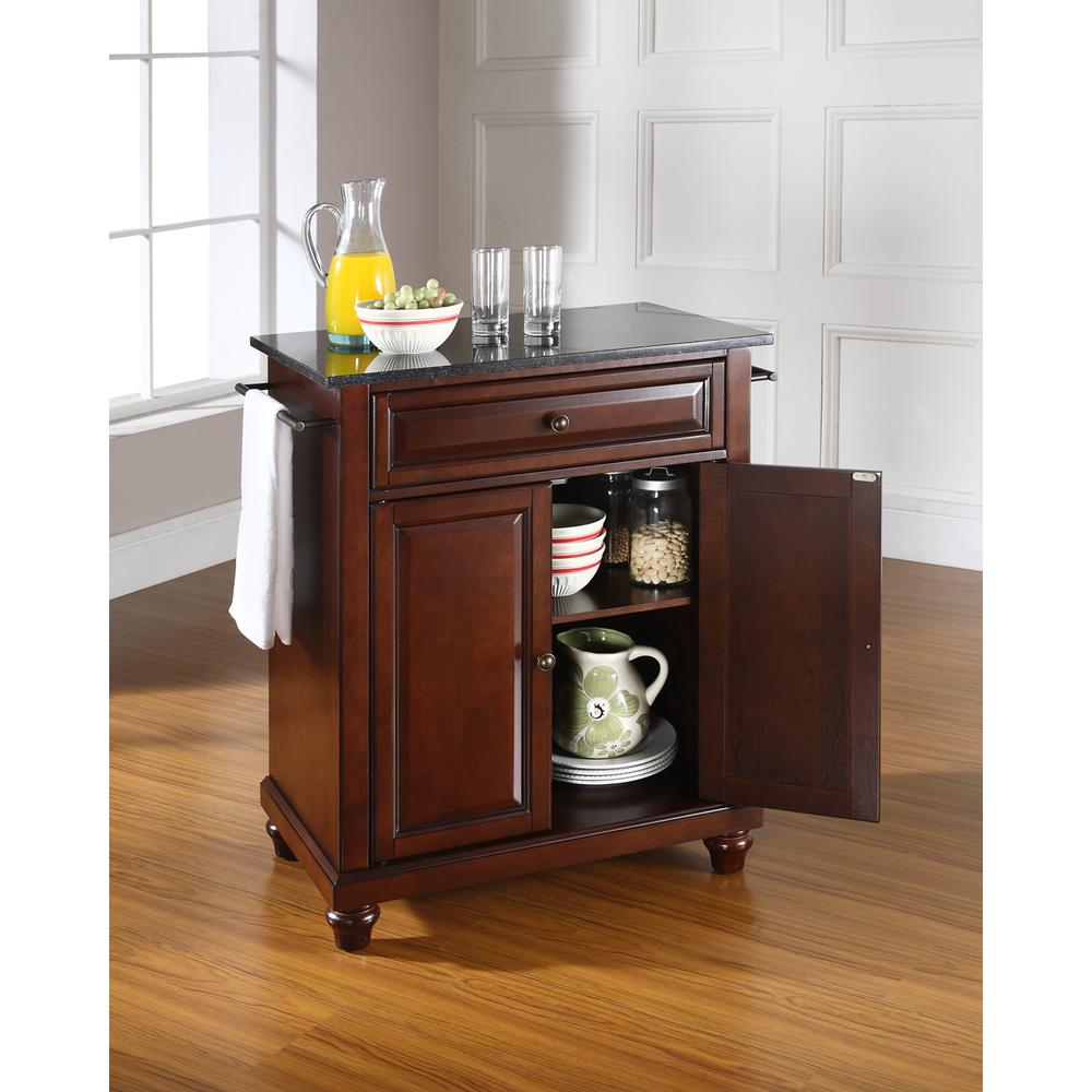 Cambridge Granite Top Portable Kitchen Island/Cart