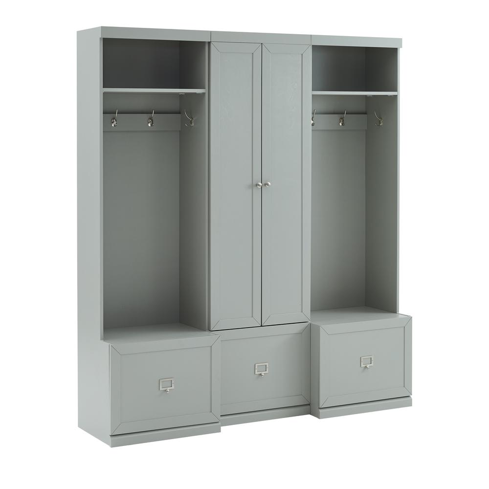 Harper 3-Piece Entryway Set – Pantry Closet & 2 Hall Trees