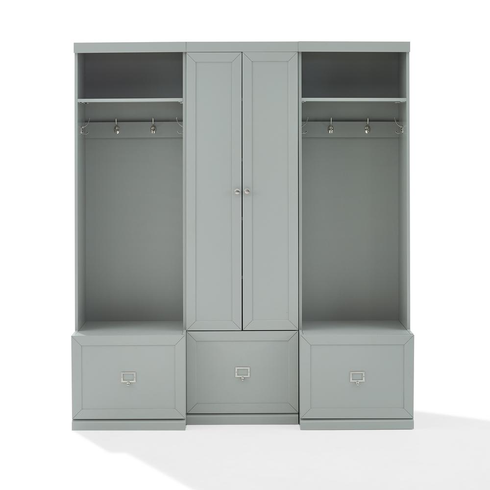 Harper 3-Piece Entryway Set – Pantry Closet & 2 Hall Trees