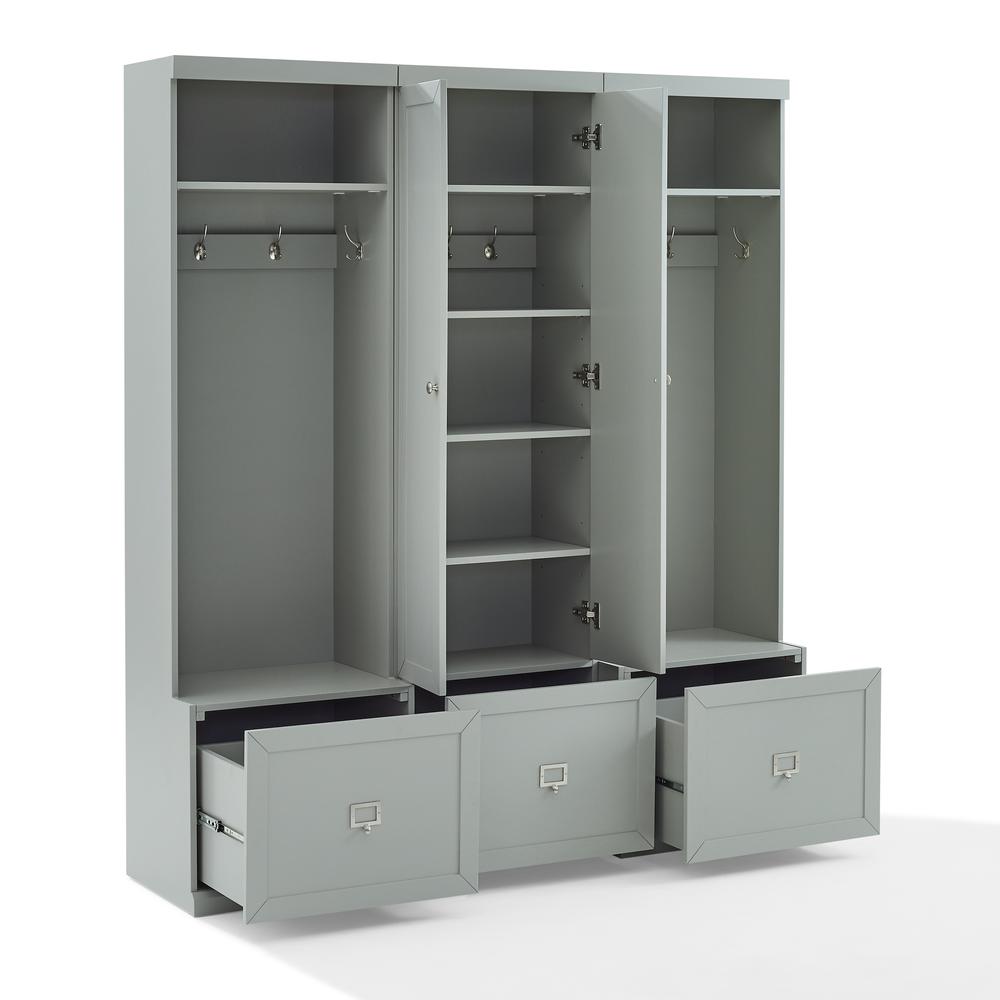 Harper 3-Piece Entryway Set – Pantry Closet & 2 Hall Trees