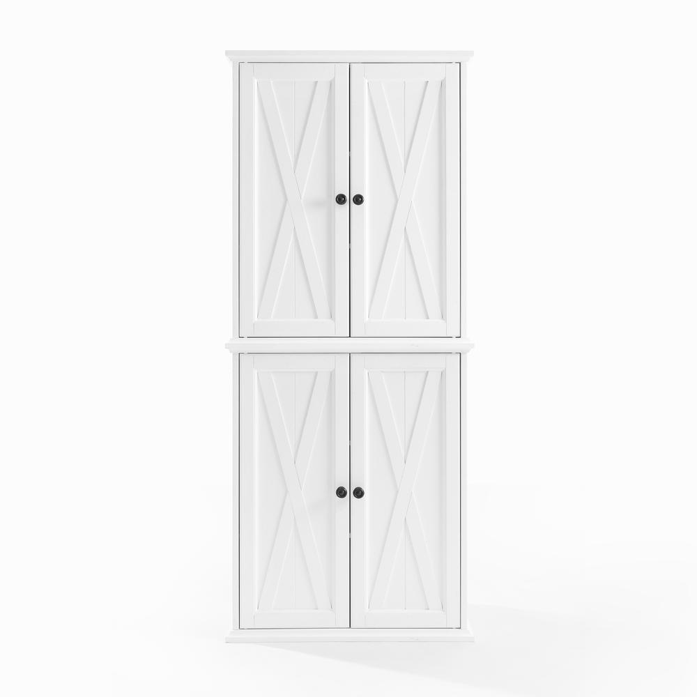 Clifton Tall Kitchen Storage Pantry – 2 Stackable Pantries