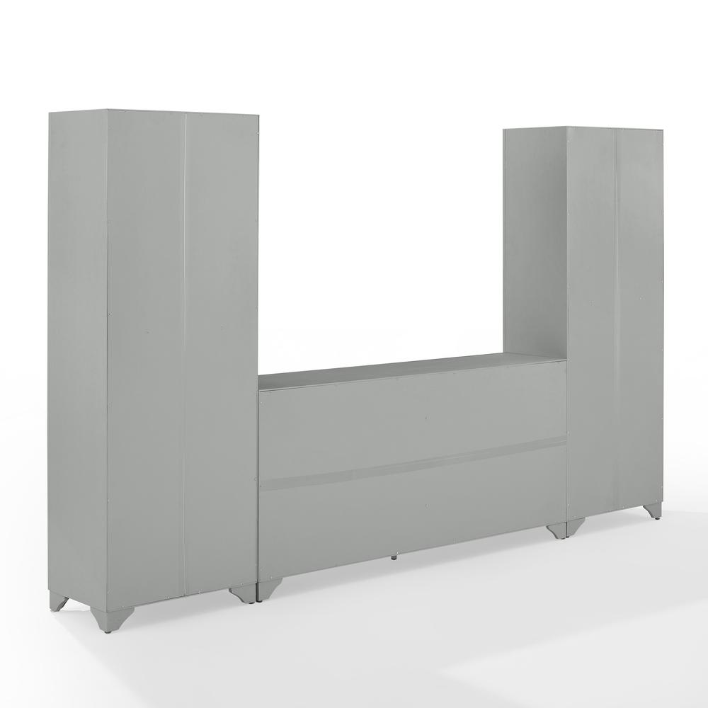 Tara 3-Piece Sideboard And Pantry Set – Sideboard & 2 Pantries