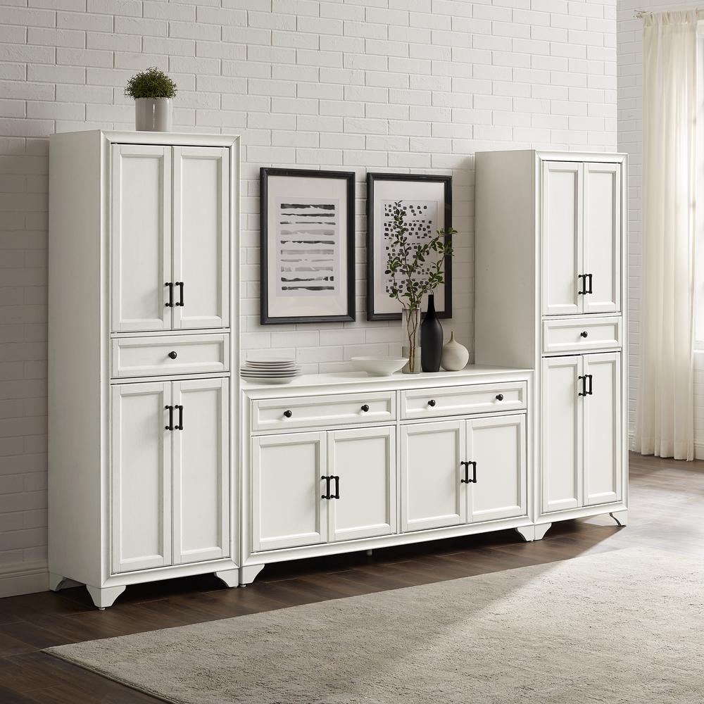 Tara 3-Piece Sideboard And Pantry Set – Sideboard & 2 Pantries