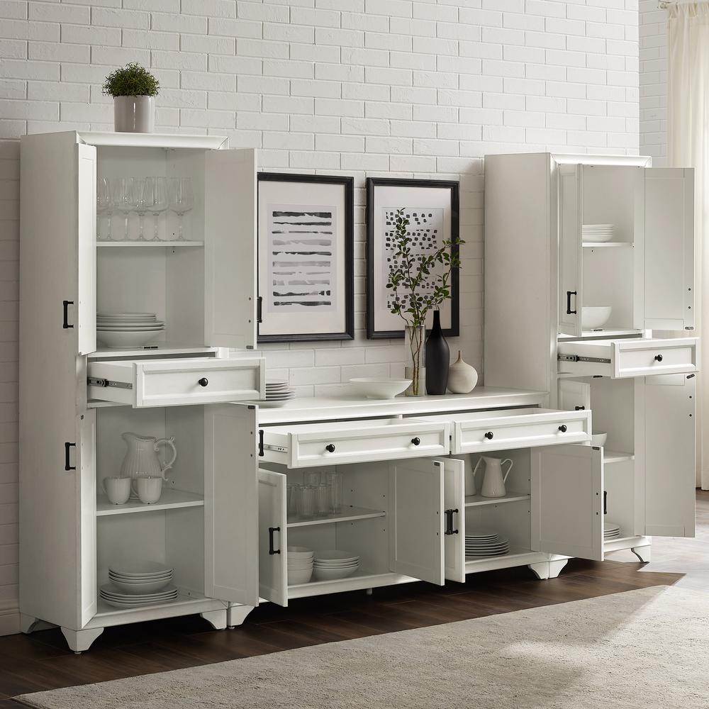 Tara 3-Piece Sideboard And Pantry Set – Sideboard & 2 Pantries