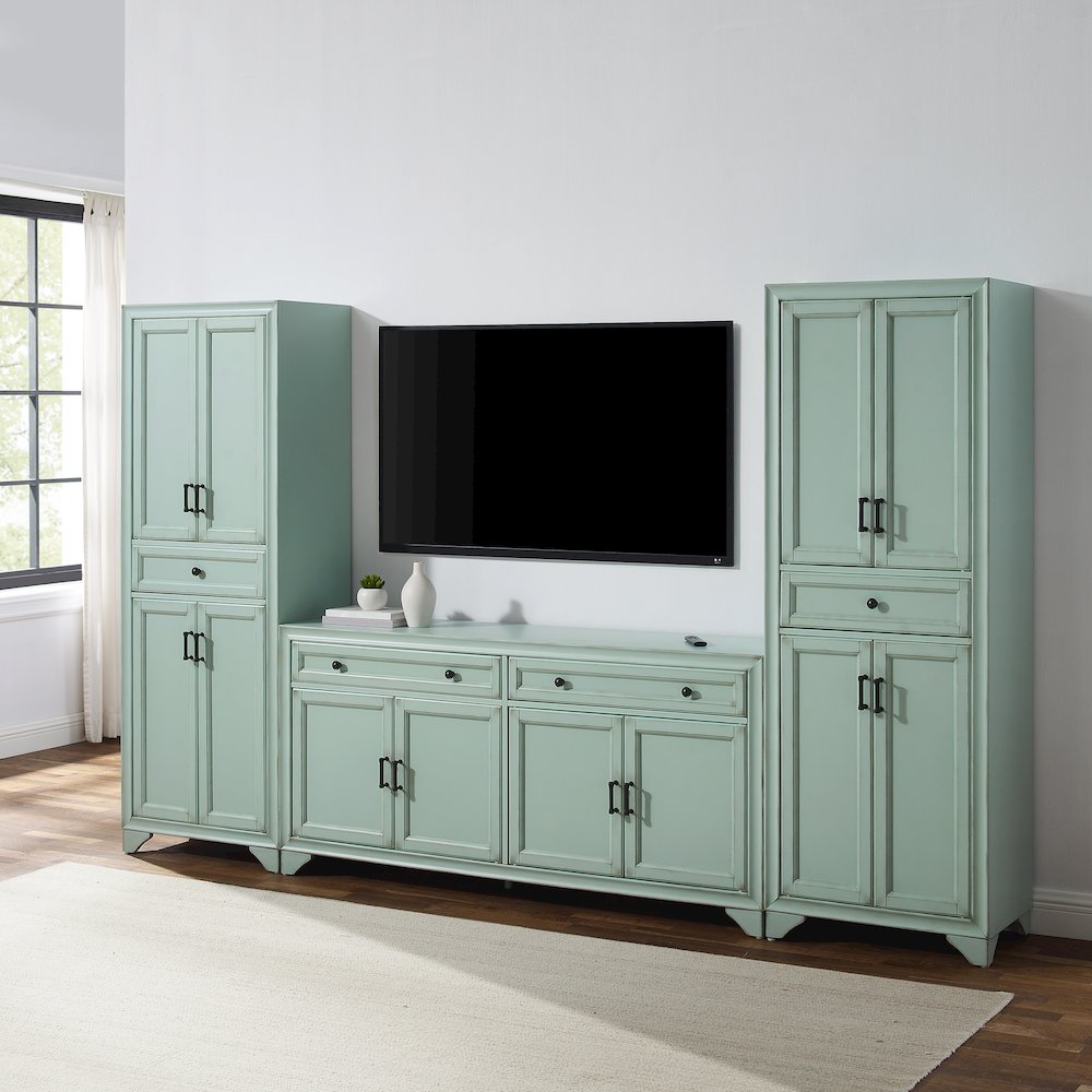 Tara 3-Piece Entertainment Center – Sideboard & 2 Pantries