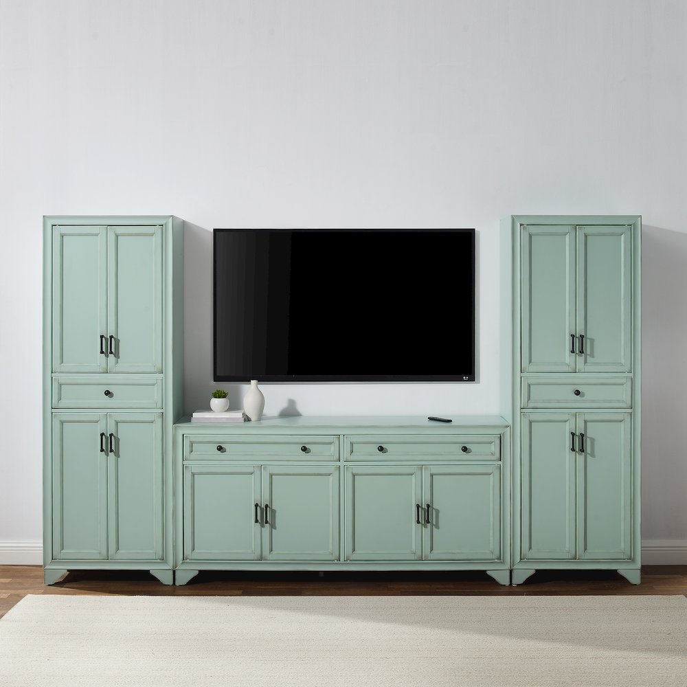 Tara 3-Piece Entertainment Center – Sideboard & 2 Pantries