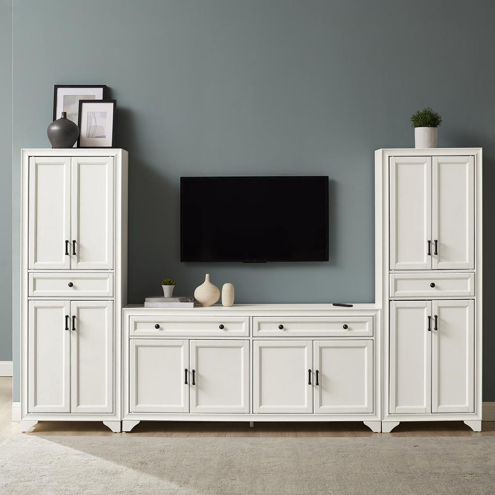 Tara 3-Piece Entertainment Center – Sideboard & 2 Pantries