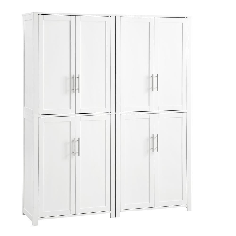 Savannah 2-Piece Kitchen Storage Pantry Set – 2 Pantries