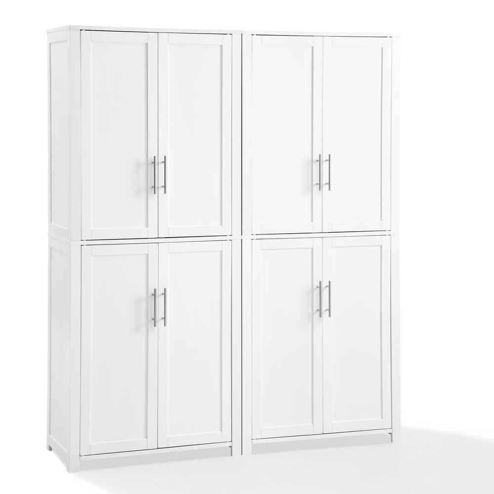 Savannah 2-Piece Kitchen Storage Pantry Set – 2 Pantries