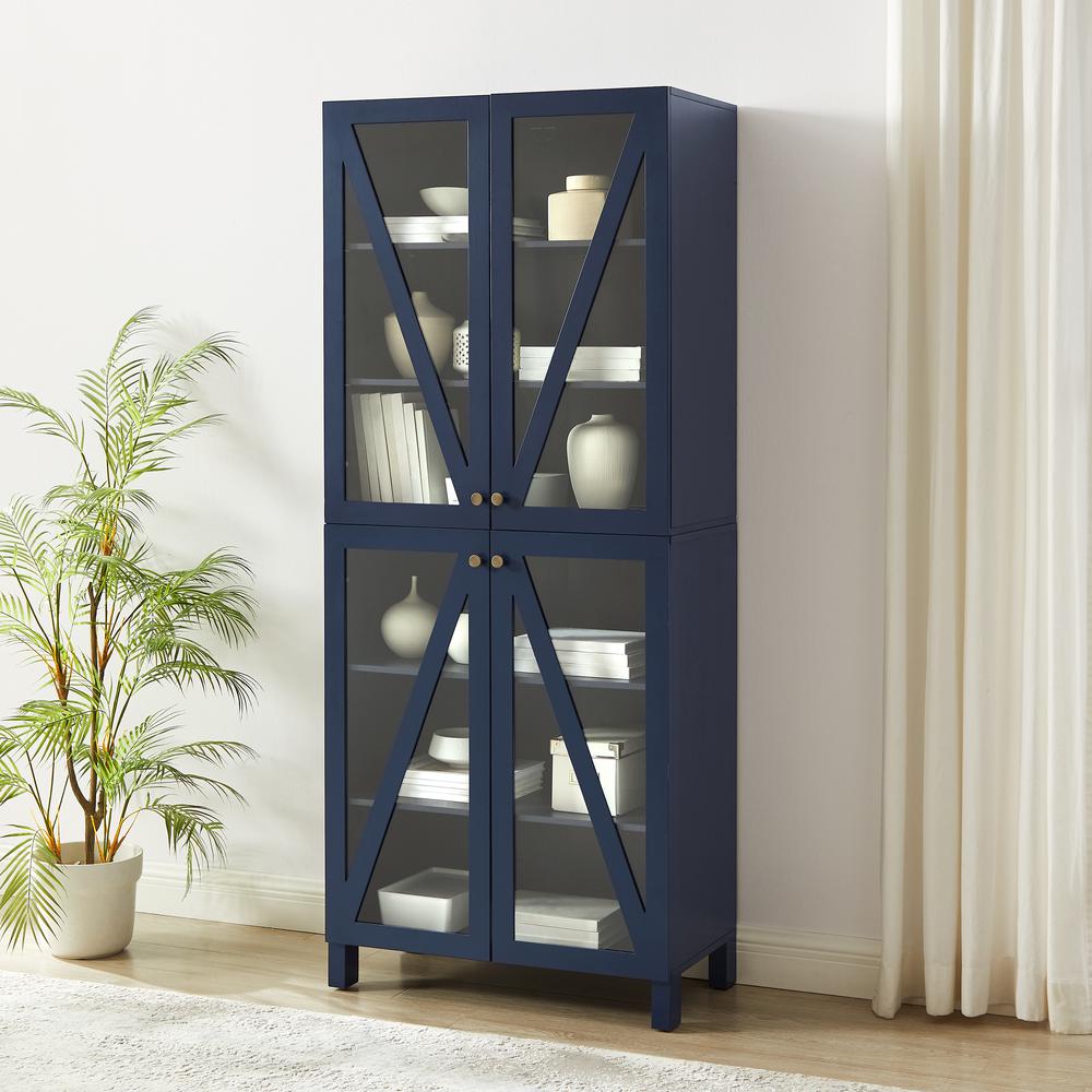 Cassai Tall Kitchen Storage Pantry – 2 Stackable Pantries