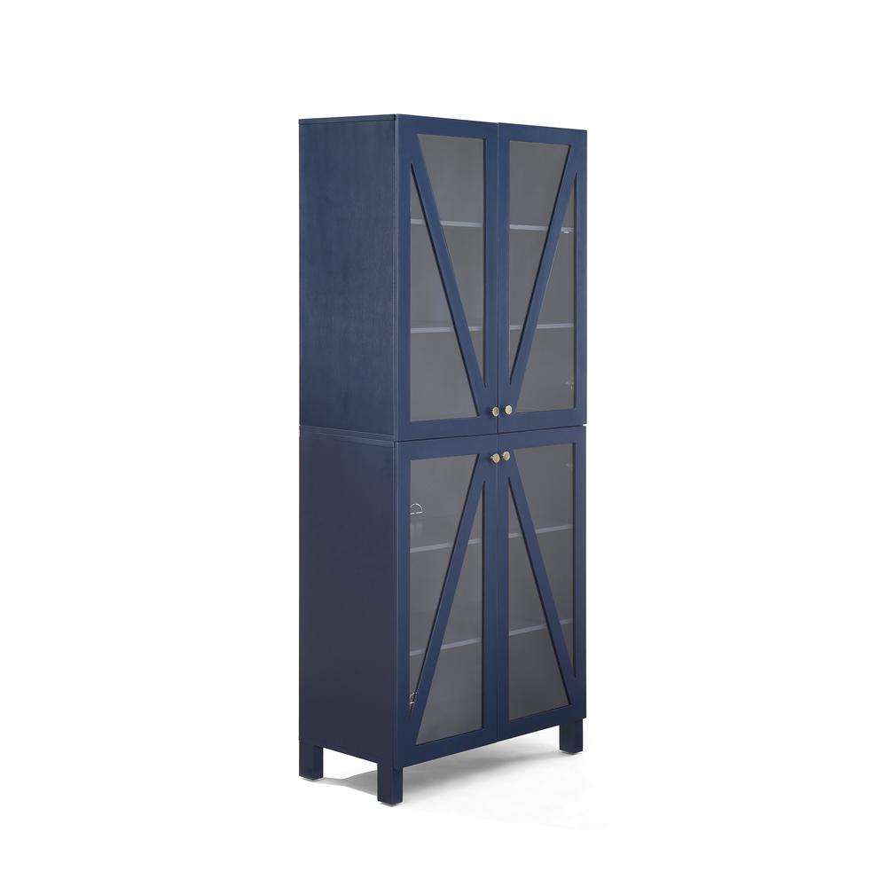 Cassai Tall Kitchen Storage Pantry – 2 Stackable Pantries