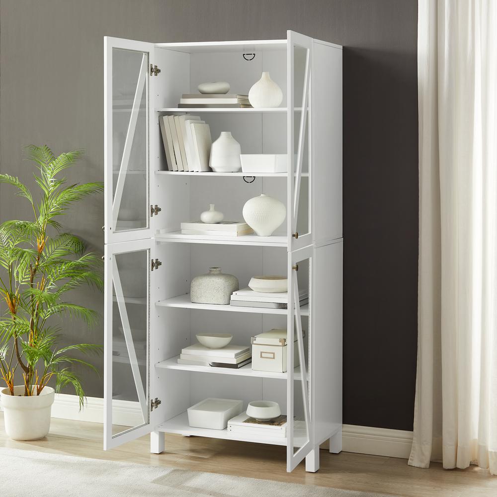 Cassai Tall Kitchen Storage Pantry – 2 Stackable Pantries
