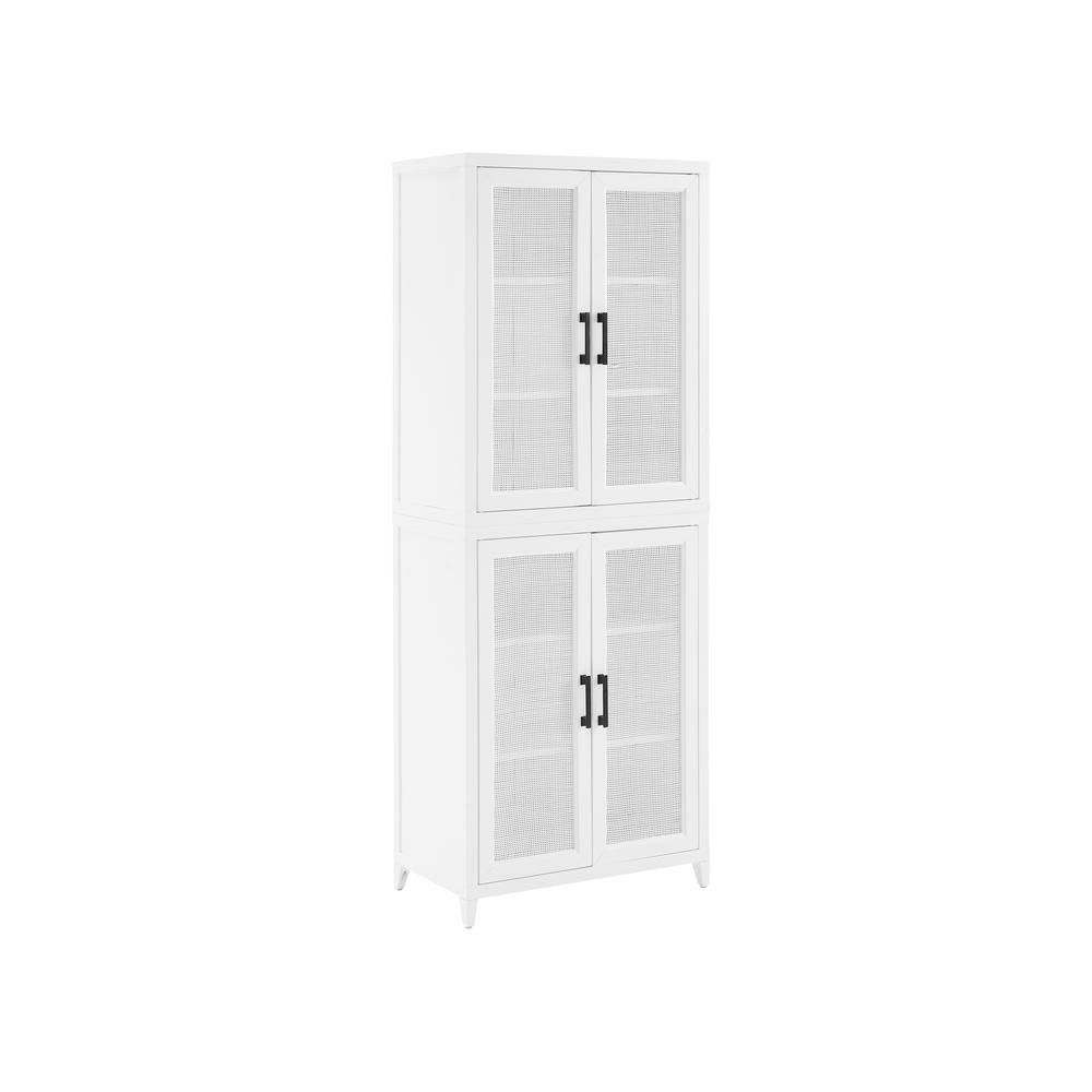Milo Tall Kitchen Storage Pantry – 2 Stackable Pantries