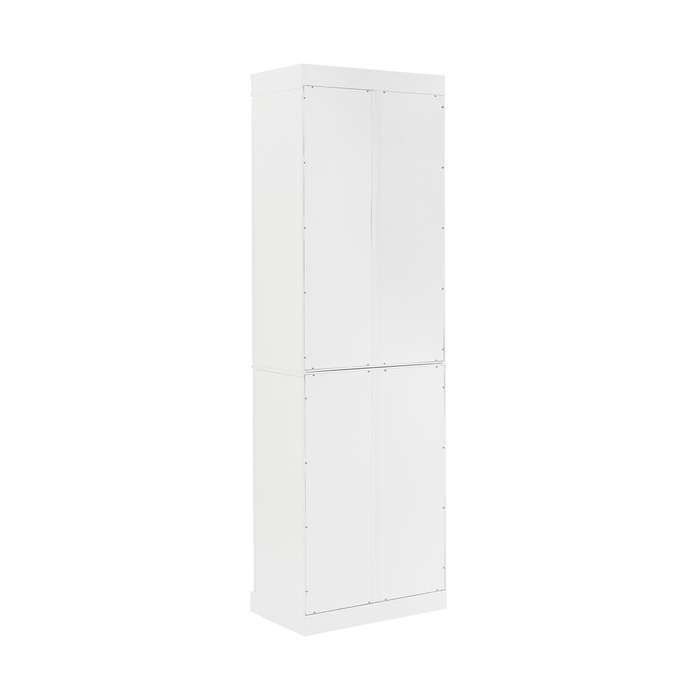 Stanton 2Pc Glass Door Kitchen Storage Pantry Cabinet Set – 2 Pantries