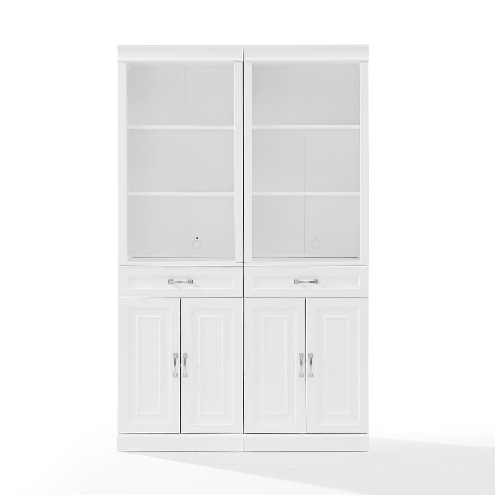 Stanton 2-Piece Storage Bookcase Set – 2 Bookcases
