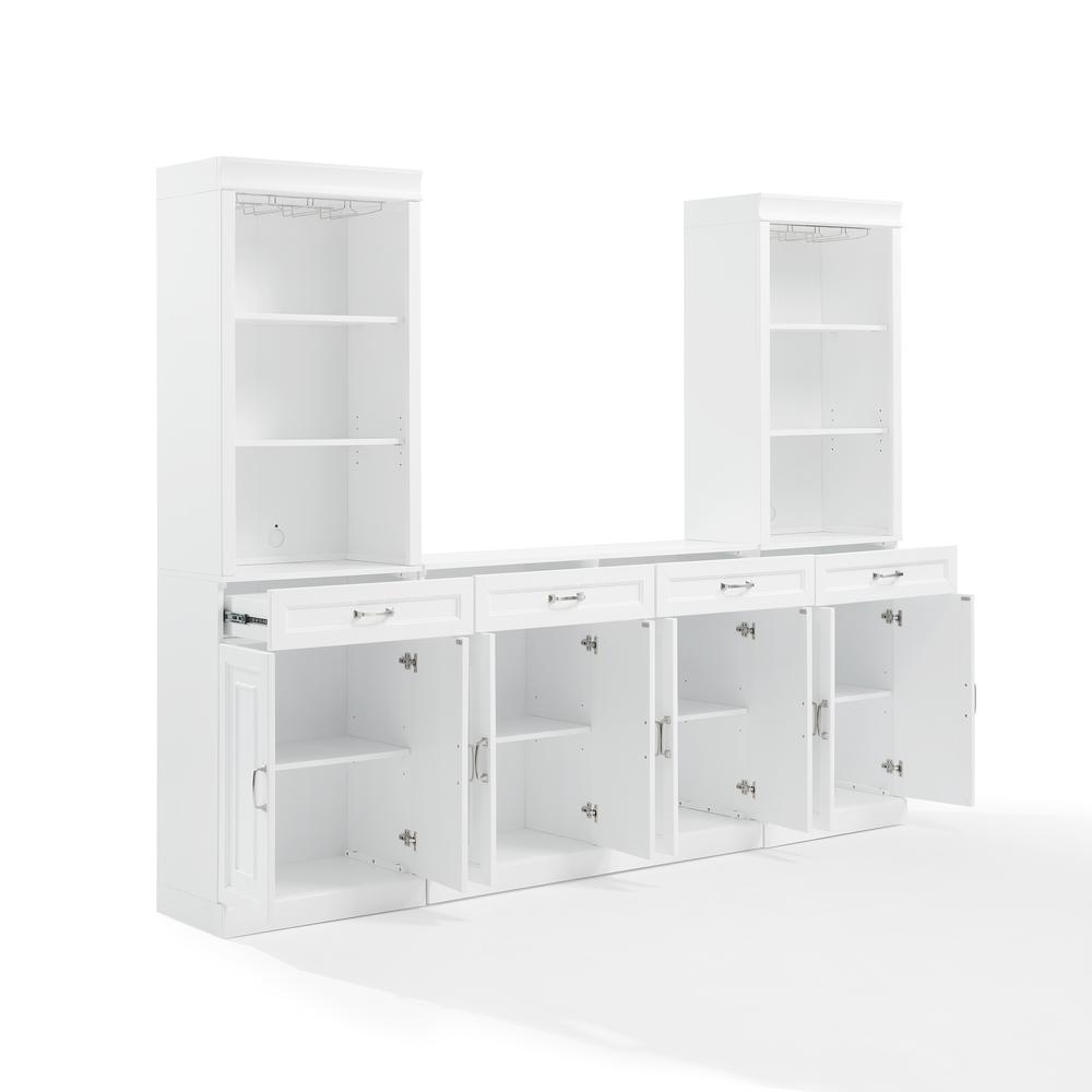 Stanton 3-Piece Sideboard And Bar Cabinet Set – Sideboard & 2 Bar Cabinets